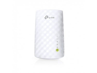 TP-LINK Extender RE200 802.11ac, 2.4GHz/5GHz, 300+433 Mbit/s, 10/100 Mbit/s, Ethernet LAN (RJ-45) ports 1, Antenna type 3xIntern