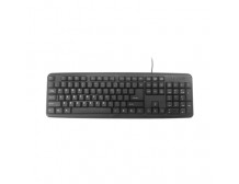 Gembird KB-U-103-RU Standard, Wired, Keyboard layout EN/RU, 1.4 m, Black, 424 g