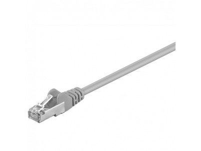 Goobay CAT 5e patchcable, F/UTP RJ45 male (8P8C), RJ45 male (8P8C), 3 m, Grey