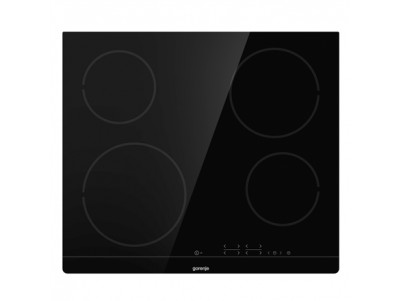 Gorenje Hob ECT641BSC Vitroceramic, Number of burners/cooking zones 4, Black, Display, Timer