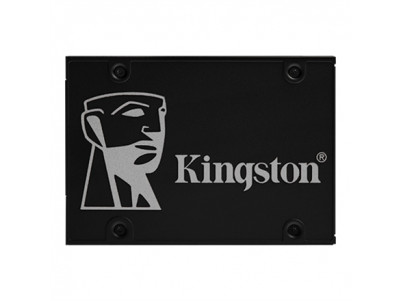 Kingston KC600 256 GB, SSD form factor 2.5", SSD interface SATA, Write speed 500 MB/s, Read speed 550 MB/s