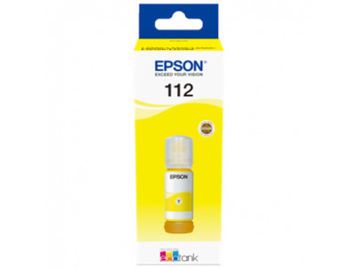 Epson 112 EcoTank Pigment C13T06C44A Ink Bottle, Yellow