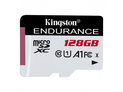 Kingston Endurance 95R 128 GB, Micro SD, Flash memory class 10