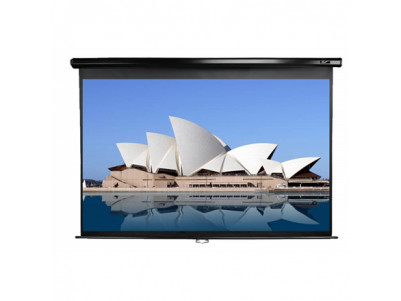 Elite Screens Manual Series M128UWX Diagonal 128 ", 16:10, Viewable screen width (W) 275 cm, Black