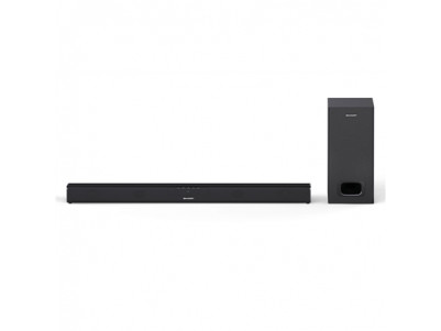 Sharp HT-SBW110 2.1 Slim Soundbar 180 W, 80 cm with External Subwoofer, HDMI, Optical, Bluetooth