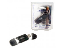 Logilink Cardreader USB 2.0 Stick external for MMC, RS-MMC, SD and SD HC