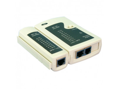 Logilink Cable tester for RJ11, RJ12 and RJ45 with remote unit