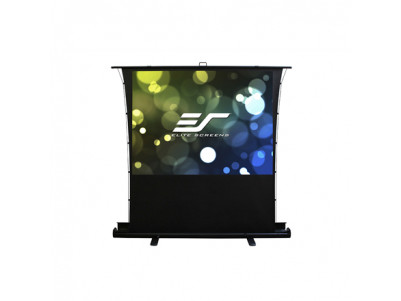 Elite Screens FT92XWH ezCinema Tab Tension Portable Screen, 92", 16:9, Black Elite Screens