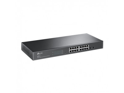 TP-LINK JetStream Smart Switch TL-SG2218 10/100/1000 Mbps (RJ-45), Web managed, Rack, Ethernet LAN (RJ-45) ports 16, SFP ports q