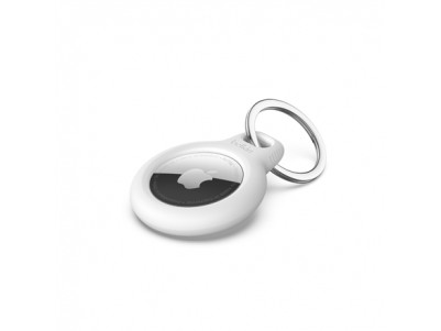 Belkin Secure Holder with Key Ring for AirTag white