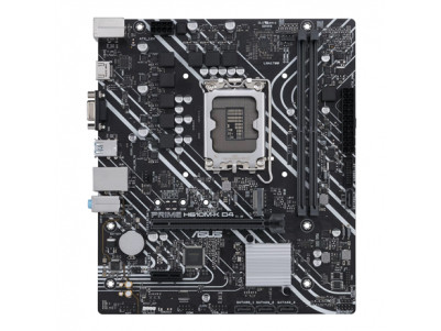 Asus PRIME H610M-K D4 Processor family Intel, Processor socket LGA1700, DDR4 DIMM, Memory slots 2, Supported hard disk drive int