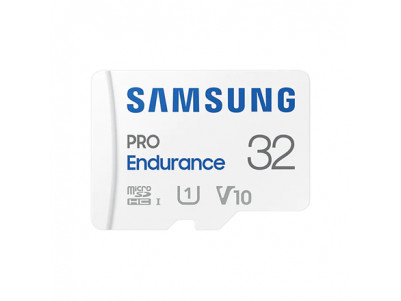 Samsung PRO Endurance MB-MJ32KA/EU 32 GB, MicroSD Memory Card, Flash memory class U1, V10, Class 10, SD adapter