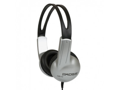 Koss Headphones UR10 Headband/On-Ear, 3.5mm (1/8 inch), Silver/Black,