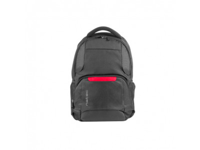 Natec Laptop Backpack Eland NTO-1386 Black, 15.6 ", Shoulder strap, Backpack