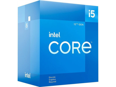 Intel i5-12400F, 2.5 GHz, LGA1700, Processor threads 12, Packing Retail, Processor cores 6, Component for Desktop