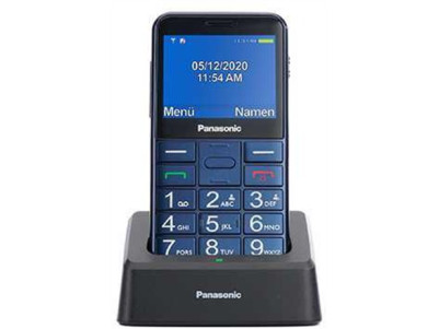 Panasonic KX-TU155EXBN Blue, 2.4 ", TFT-LCD, microSD/microSDHC MB, USB version micro USB, Built-in camera, Main camera 0.3 MP, 3