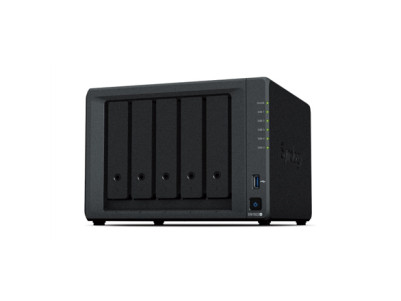 Synology DiskStation DS1522+ 5-bay R1600, Processor frequency 2.6 GHz, 8 GB, DDR4, 4x RJ-45 1GbE LAN 2x USB 3.2 Gen 1 2x eSATA, 