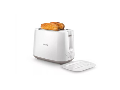 Philips Toaster HD2582/00 Power 760 - 900 W, Number of slots 2, Housing material Plastic, White