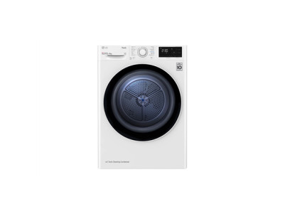 LG Dryer Machine RH80V3AV6N Energy efficiency class A++, Front loading, 8 kg, LED, Depth 69 cm, Wi-Fi, White