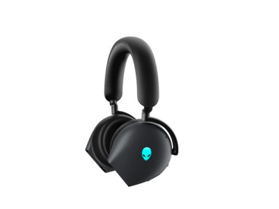 Dell Headset Alienware Tri-Mode AW920H Over-Ear, Microphone, 3.5 mm jack, Noice canceling, Wireless, Dark Side of the Moon