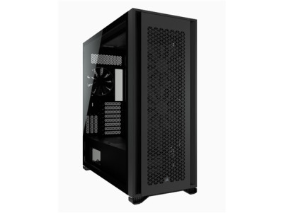 Corsair Tempered Glass PC Case 7000D AIRFLOW Side window, Black, Full-Tower, Power supply included No