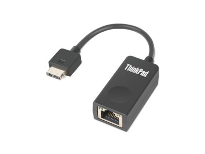 Lenovo 0.08 m, Black, Ethernet Extension Adapter Gen 2