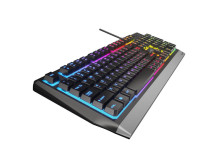 Genesis Rhod 300 RGB Gaming keyboard, RGB LED light, US, Black, Wired