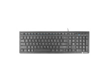 Natec Keyboard Discus 2 Slim Wired, US Layout, USB 2.0, Black