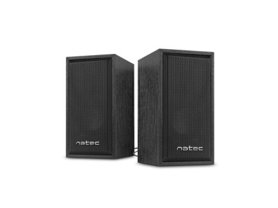 Natec Bookshelf Speaker NGL-1229 Panther Black