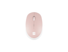 Natec Mouse Harrier 2 Wireless, White/Pink, Bluetooth