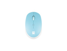 Natec Mouse Harrier 2 Wireless, White/Blue, Bluetooth