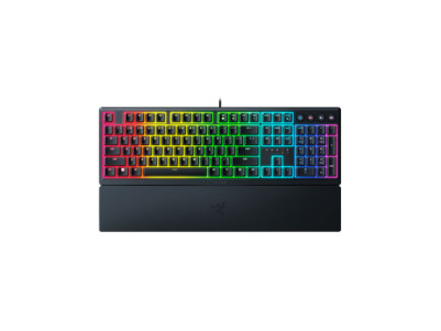 Razer Gaming Keyboard Ornata V3 RGB LED light, RU, Wired, Black, Razer Mecha-Membrane, Numeric keypad