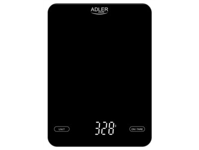 Adler Kitchen Scale AD 3177b Maximum weight (capacity) 10 kg, Accuracy 1 g, Black