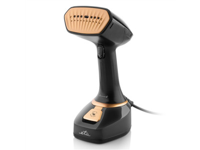 ETA Steamer ETA327090000 Stephany Handheld, 1400 W, 0.32 L, 25 g/min, Black/Gold