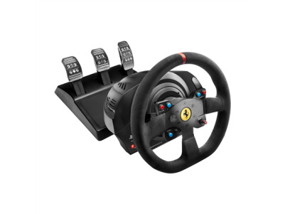 Thrustmaster T300 Ferrari Integral RW Alcantara edition racer, wireless rechar mouse