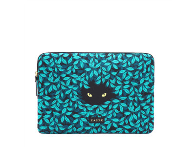 Casyx for MacBook SLVS-000001 Fits up to size 13 /14 ", Sleeve, Spying Cat, Waterproof