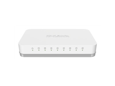 D-Link Switch GO-SW-8G/E Unmanaged, Desktop, 1 Gbps (RJ-45) ports quantity 8