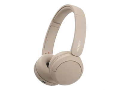 Sony WH-CH520 Wireless Headphones, Beige