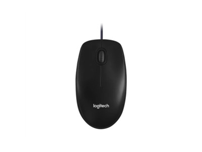 Logitech Mouse M100 Optical, Black, Wired