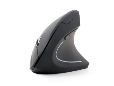 Gembird MUSW-ERGO-01 2.4GHz Wireless Optical Mouse, USB, Wireless connection, Black