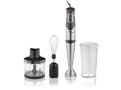 Gallet Blender Naucelle 3in1 GALMIX435 Hand Blender, 500 W, Number of speeds 2, Chopper, Ice crushing, Black/Stainless steel