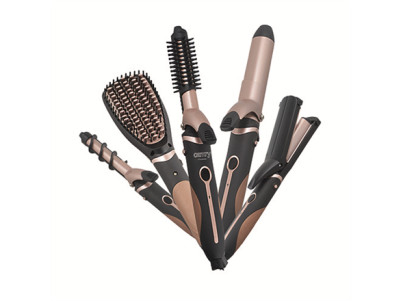 Camry Hair Styler CR 2024 1200 W, Black/Rose gold