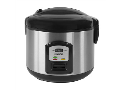 Mesko Rice cooker MS 6411 1000 W, 1.5 L, Black/Stainless steel