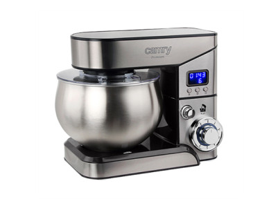 Camry Planetary Food Processor CR 4223 Number of speeds 6, 2000 W, Bowl capacity 5 L, Stainless steel, Silver