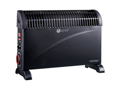 Mesko Convector Heater with Timer and Turbo Fan MS 7741b Convection Heater, 2000 W, Number of power levels 3, Black