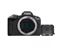 Canon EOS R50 + RF-S 18-45mm F4.5-6.3 IS STM (SIP) Megapixel 24.2 MP, Image stabilizer, ISO 32000, Display diagonal 2.95 ", Wi-F