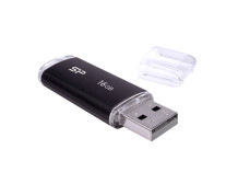 Silicon Power Ultima U02 16 GB, USB 2.0, Black