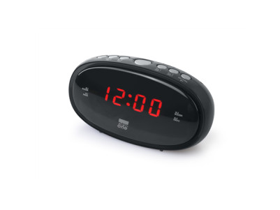 New-One Clock-radio CR100 Black, Alarm function