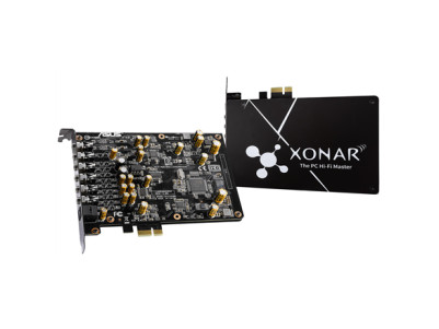 Asus Xonar AE PCI Express, 7.1 channels