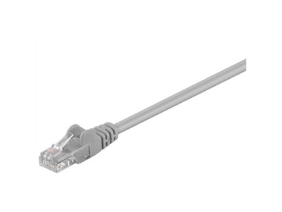 Goobay CAT 5e patch cable, U/UTP 68387 7.5 m, Grey